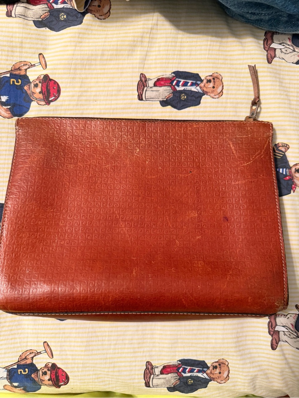 VTG Pierre Cardin Leather Toiletry Bag
